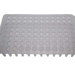 Advangene PCR 96 Well non-skirt Plate, 0.2ml, RNase & DNase free (20 packs of 5 plates)