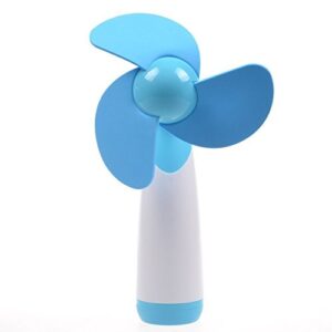 portable fan handheld,personal fans small handheld,fans handheld set,battery operated cooling mini fan,ringringshop electric fans for home office travel camping outdoor activity (blue)