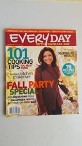 everyday with rachael ray magazine october 2007