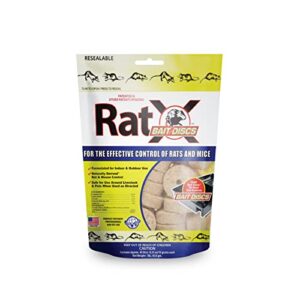 ecoclear products 620118, ratx bait discs, all-natural humane rat and mouse, 1 lb. bag contains 45 discs