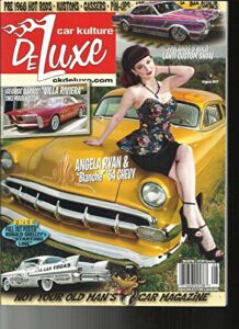 car kulture deluxe magazine, august, 2017