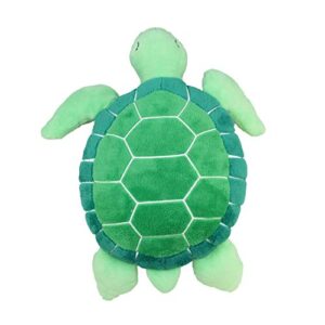 beachcombers cute sea turtle big tortoise plush pillow 18 x 16 multi