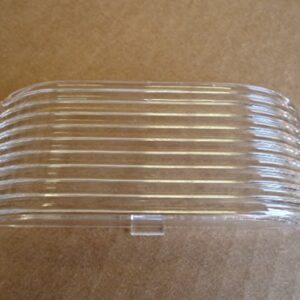 Bargman Replacement Lens for Exterior RV Porch Light Camper (Clear)