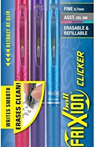 Pilot Refills for Frixion Erasable Gel Ink Pens (3-Pack), Fashion Assorted Bundled with 1 Pack of Refills Bundled