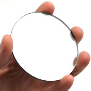 Concave Mirror - 3" Dia, 200mm Focal Length - 3mm Thick - Glass - Eisco Labs