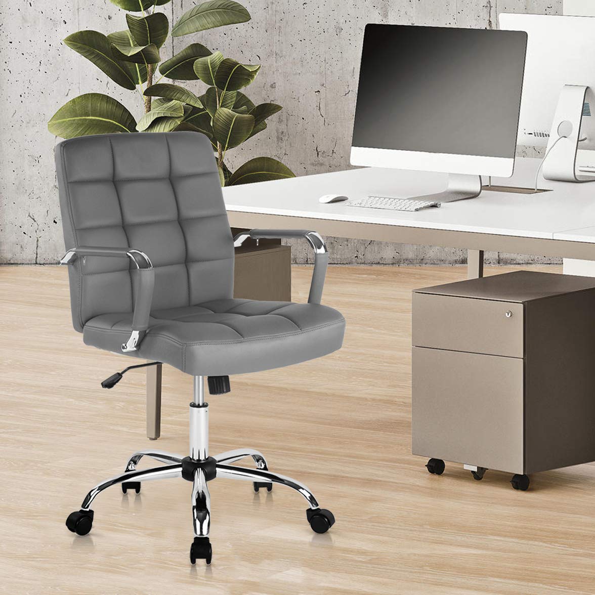 EdgeMod Manchester Office Chair in Grey