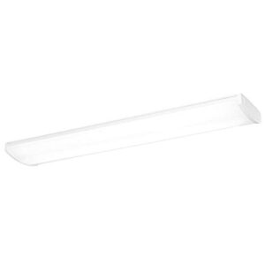 Commercial Electric 54677141 4 ft. White LED High Output Wrap 58 Watt, 5200 Lumens, 4000K Bright White