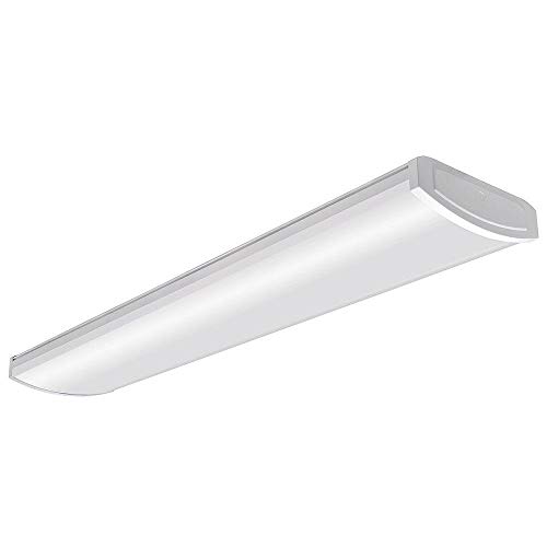 Commercial Electric 54677141 4 ft. White LED High Output Wrap 58 Watt, 5200 Lumens, 4000K Bright White