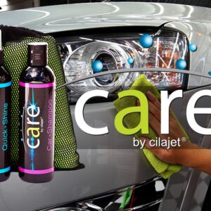 Cilajet Travel Kit (Car-Shampoo 8-oz. & Quick-Shine 8-oz. & two microfiber towels)