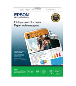 epson multipurpose plus paper - s450217-4 8.5" x 11" (500 sheets)