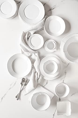 Vietri Lastra White Collection Italian Serveware Sets (Oval Platter)