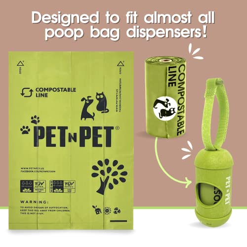 Pet N Pet Dog Poop Bags Refills, Dog Bags For Poop, 240 Doggie Poop Bags For Dogs, Dog Poop Bag Rolls, Dog Waste Bags Doggie Bags, Thick Doggy Poop Bags, Pet Waste Bags, Cat Poop Bags, Doggy Bags