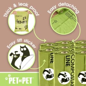 Pet N Pet Dog Poop Bags Refills, Dog Bags For Poop, 240 Doggie Poop Bags For Dogs, Dog Poop Bag Rolls, Dog Waste Bags Doggie Bags, Thick Doggy Poop Bags, Pet Waste Bags, Cat Poop Bags, Doggy Bags