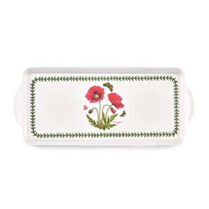 pimpernel botanic garden collection sandwich tray | serving platter | crudité and appetizer tray | made of melamine | measures 15.1" x 6.5" | dishwasher safe