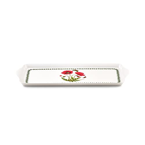 Pimpernel Botanic Garden Collection Sandwich Tray | Serving Platter | Crudité and Appetizer Tray | Made of Melamine | Measures 15.1" x 6.5" | Dishwasher Safe