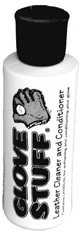 glove stuff leather cleaner & conditioner - quickly loosens grime and dirt to restore and enhance leather. 4oz bottle of revives your baseball gloves & top grain leather goods!