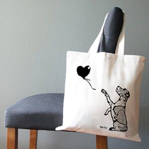 Pet Studio Art Barksy - Balloon Dog Tote Bag