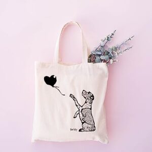 Pet Studio Art Barksy - Balloon Dog Tote Bag