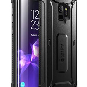 SUPCASE Unicorn Beetle Pro Rugged Case for Galaxy S9 with Screen Protector - Black