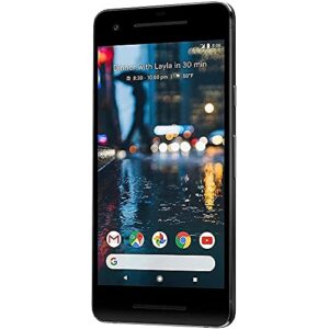 Google Pixel 2 128 GB, Black (Renewed)