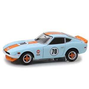 1970 datsun 240z - gulf oil, tokyo torque series, new tooling!, officially licensed, true-to-scale detail and authentic decoration, chrome accents, limited edition (18302)
