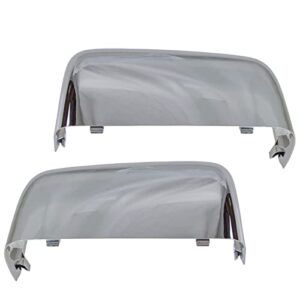 Trail Ridge TR00374 (2 Piece) Chrome Door Mirror Cap Set Compatible with 2001-2005 Ford Excursion 2004-2014 F-150 1999-2016 F-250 Super Duty F-350 Super Duty F-450 Super Duty 99-15 F-550 Super Duty