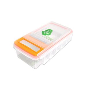 kimchi cutter, food cutting storage, storage+knife+cutting board , cutting and storing food at the same time, easily cut the meat, kimchi, etc with the storaging, made in korea