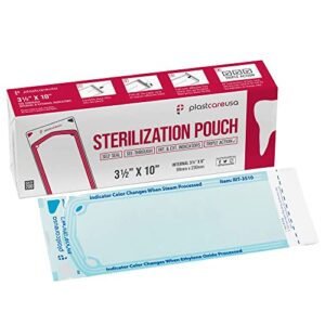 1000 self seal sterilization pouches 3.5 x 10 inches (5 boxes of 200)
