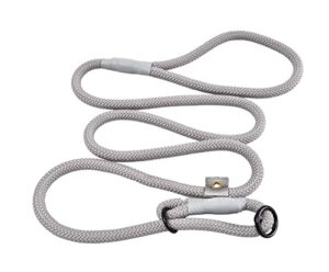 cesar millan slip lead leash™ - slip collar training lead gives you greater control and the ability to make quick and gentle corrections (large, grey)
