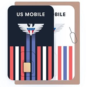 Prepaid SIM Card (US Mobile) - Custom Plans from $4/mo. Unlimited Plans from $10/mo.