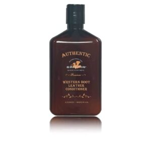 griffin western leather conditioner (8 oz.) - non-toxic formula for cowboy boots, leather apparel, furniture, auto interiors and more! - made in the usa