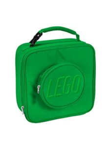 lego brick lunch - green