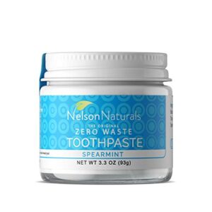 nelson naturals spearmint fluoride free toothpaste 3.3 oz
