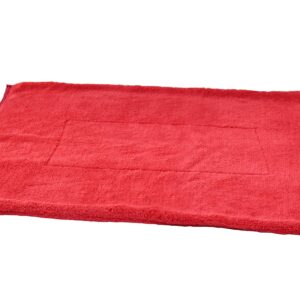 Maxshine 1000GSM Crazy Microfiber Drying Towel Series – Large Red 19.69 x 27.56 inches, Efficient Car Washing and Drying, Long Service Life