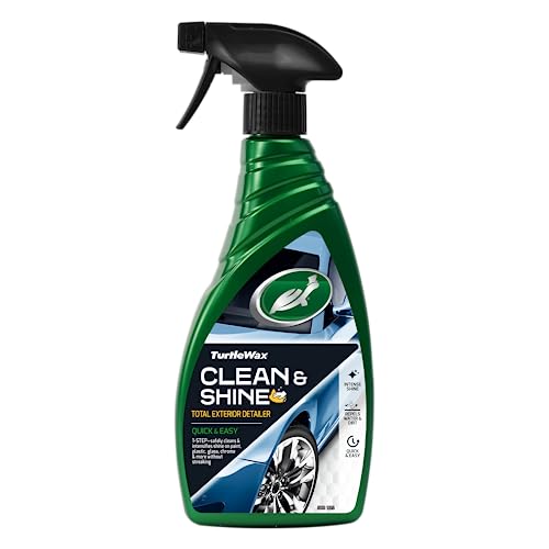 Turtle Wax Quick Easy Clean & Shine Detailer detergente cera auto Spray 500 ml