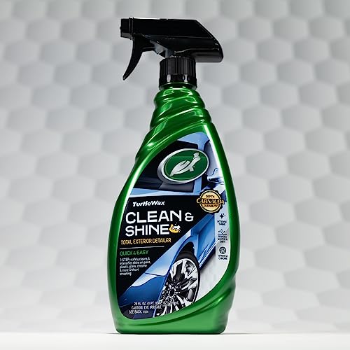 Turtle Wax Quick Easy Clean & Shine Detailer detergente cera auto Spray 500 ml