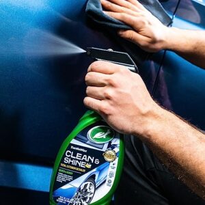 Turtle Wax Quick Easy Clean & Shine Detailer detergente cera auto Spray 500 ml