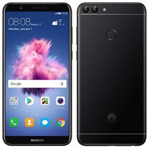 Huawei P Smart (32GB) 5.6" Fullview Display & Dual Camera's, 4G LTE Dual-SIM Factory Unlocked w/ Fingerprint Scanner FIG-L23 International Model, No Warranty (Black)