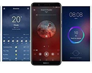 Huawei P Smart (32GB) 5.6" Fullview Display & Dual Camera's, 4G LTE Dual-SIM Factory Unlocked w/ Fingerprint Scanner FIG-L23 International Model, No Warranty (Black)