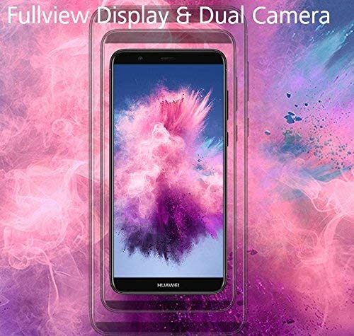 Huawei P Smart (32GB) 5.6" Fullview Display & Dual Camera's, 4G LTE Dual-SIM Factory Unlocked w/ Fingerprint Scanner FIG-L23 International Model, No Warranty (Black)