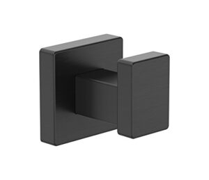 symmons 363rh-mb duro wall-mounted robe hook in matte black