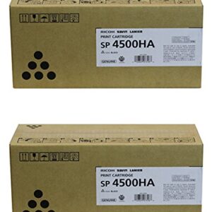 Ricoh 407316 High Yield Print Cartridge 2-Pack for SP 4510DN, SP 4510SF