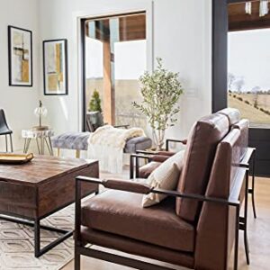 Signature Design by Ashley Chair Accent, Peacemaker Brown