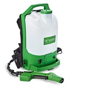 Victory Innovations Cordless Electrostatic Backpack Sprayer Machine for disinfectants, sanitizer, Cleaning,Green,VP300ES