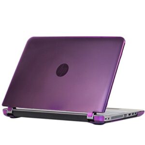 ipearl mcover hard shell case for 15.6" hp probook 450/455 g4 series (not compatible with older hp probook 450 g1 / g2 / g3 series) notebook pc (pb450-g4 purple)