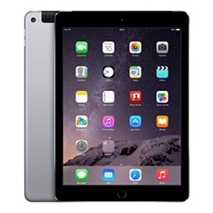 Apple iPad Air 2 16GB Cellular Space Gray (Renewed)