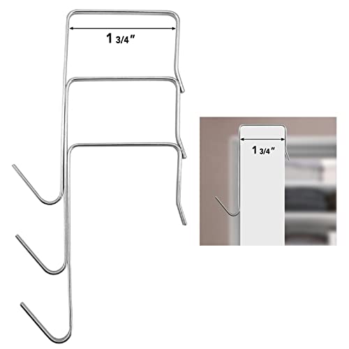 Bofoho Over The Door Shoe Organizer - Space Saving Shoe Rack for Closet Door with 24 Pockets and Hook,Shoe Holder Back of Door Organizers for Shoes (White)