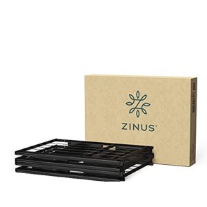 ZINUS SmartBase Tool-Free Assembly Mattress Foundation / 12 Inch Metal Platform Bed Frame / No Box Spring Needed / Sturdy Steel Frame / Underbed Storage, Full