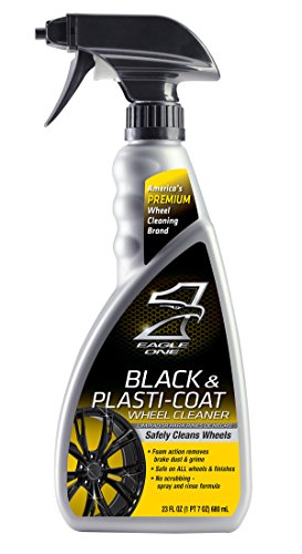 Eagle One E301345400 Black and Plastic-Coat Wheel Cleaner, 23 fl. oz.