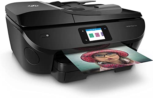 HP ENVY Photo 7858 All-in-One Inkjet Color Photo Printer with Mobile Printing K7S08A (Renewed)